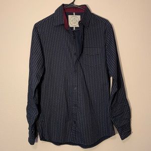 Native Code Button Down Shirt Size Medium